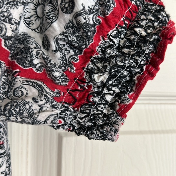 Red/Black/White Style & Co Top Size L - Picture 5 of 7